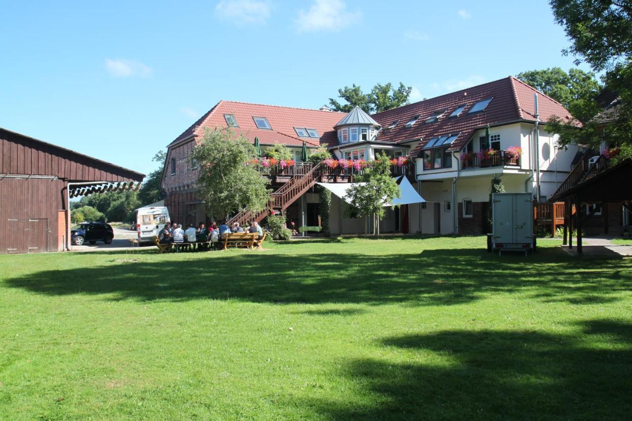 Schloms Hof Apartment Waffensen Exterior foto